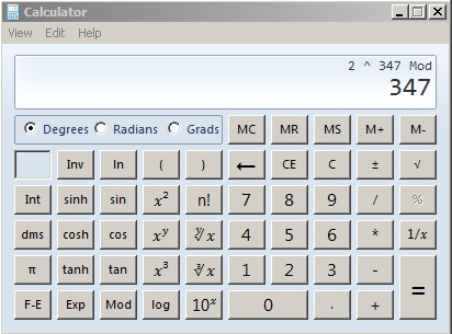 Prime Number Tests for 347 | Find the Factors