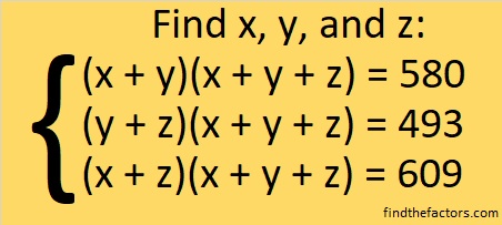 1682 This Puzzle Is Not as Difficult as It Looks | Find the Factors